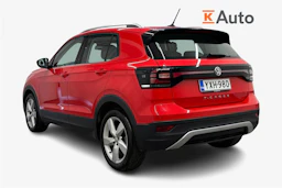 punainen Volkswagen T-Cross 2020 kuva 3.