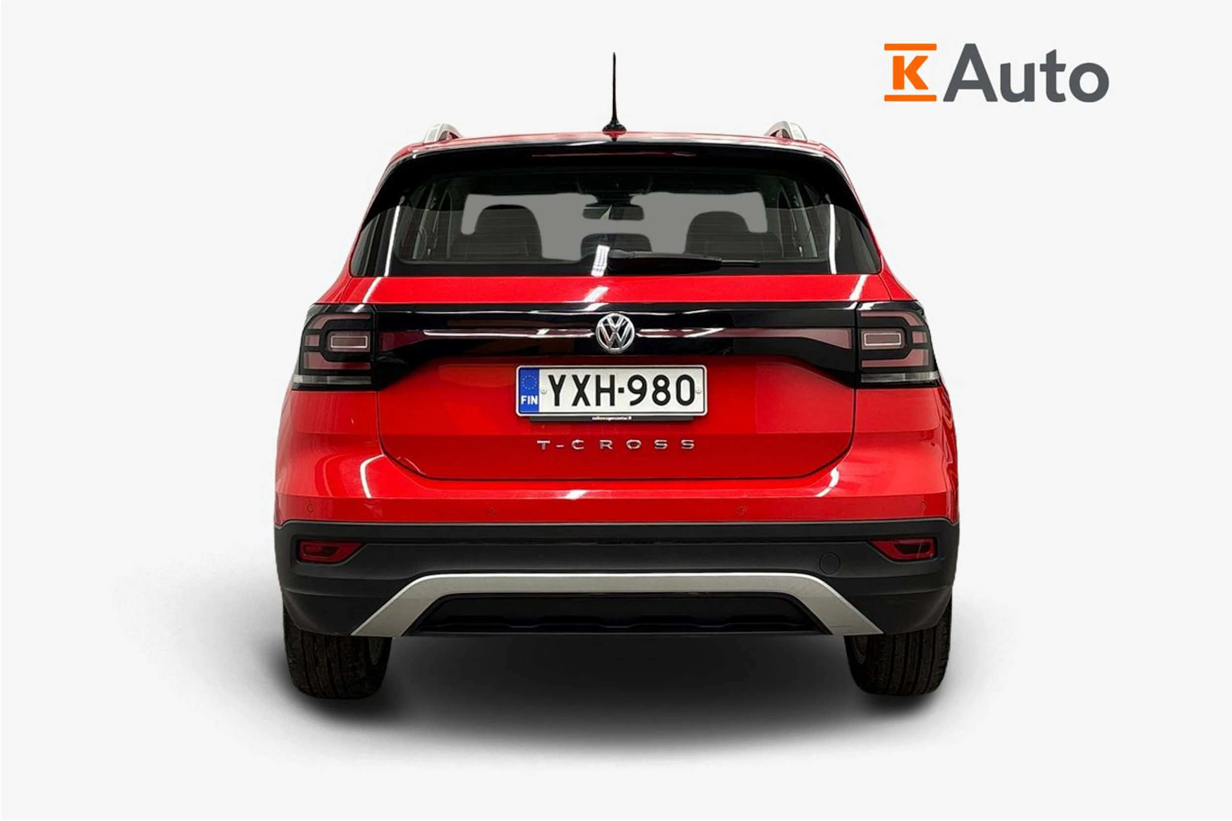 punainen Volkswagen T-Cross 2020 kuva 4.