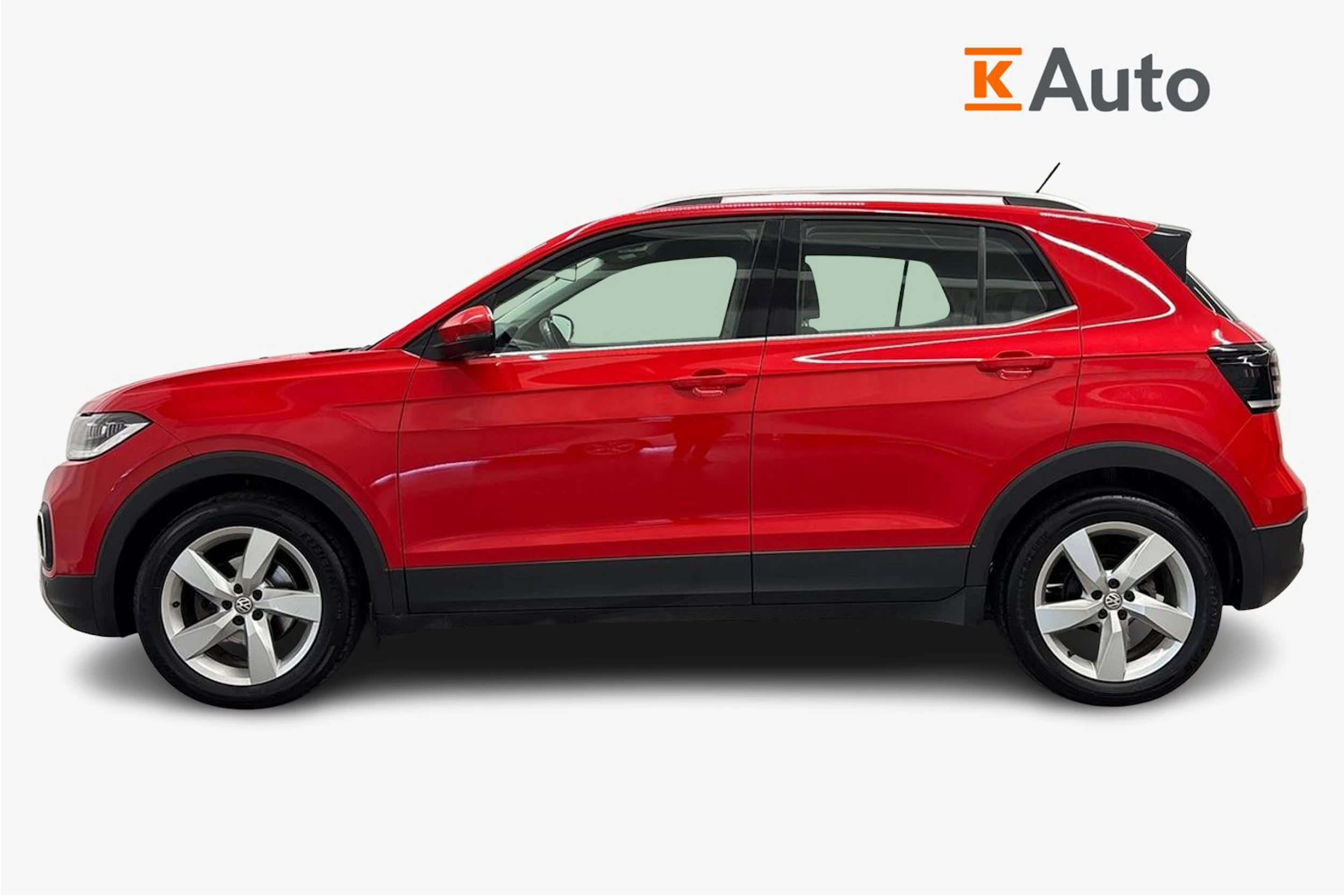 punainen Volkswagen T-Cross 2020 kuva 7.