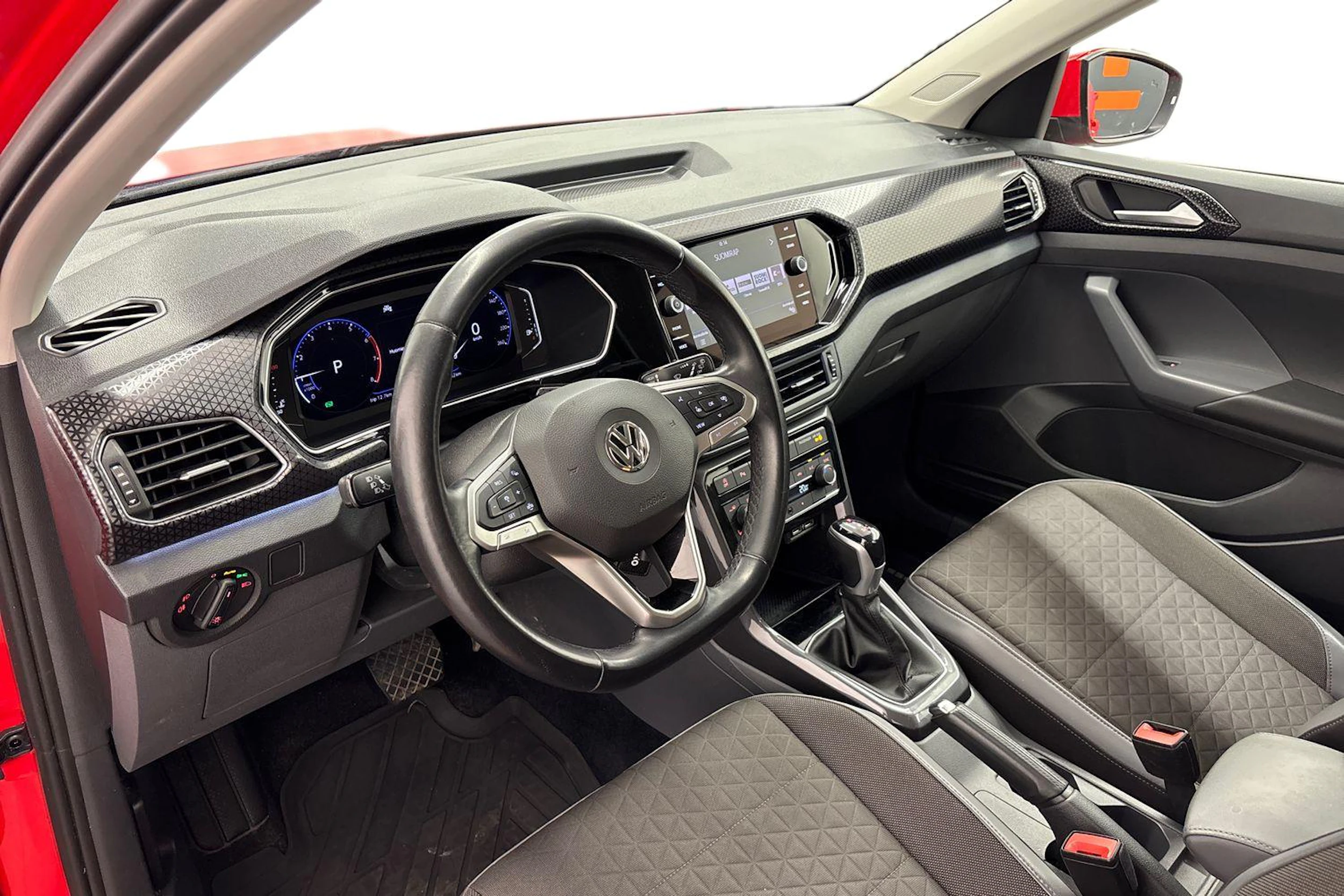 punainen Volkswagen T-Cross 2020 kuva 8.