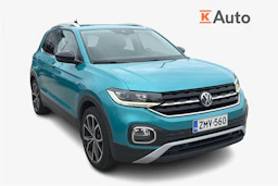 sininen Volkswagen T-Cross 2020 kuva 1.