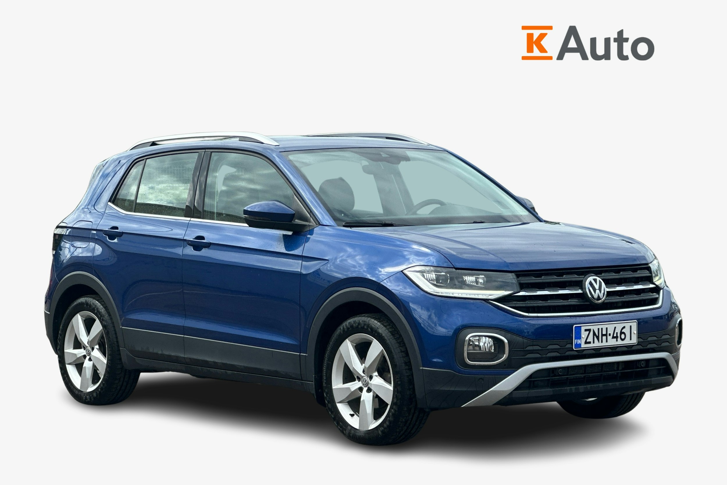 sininen Volkswagen T-Cross 2020 kuva 1.
