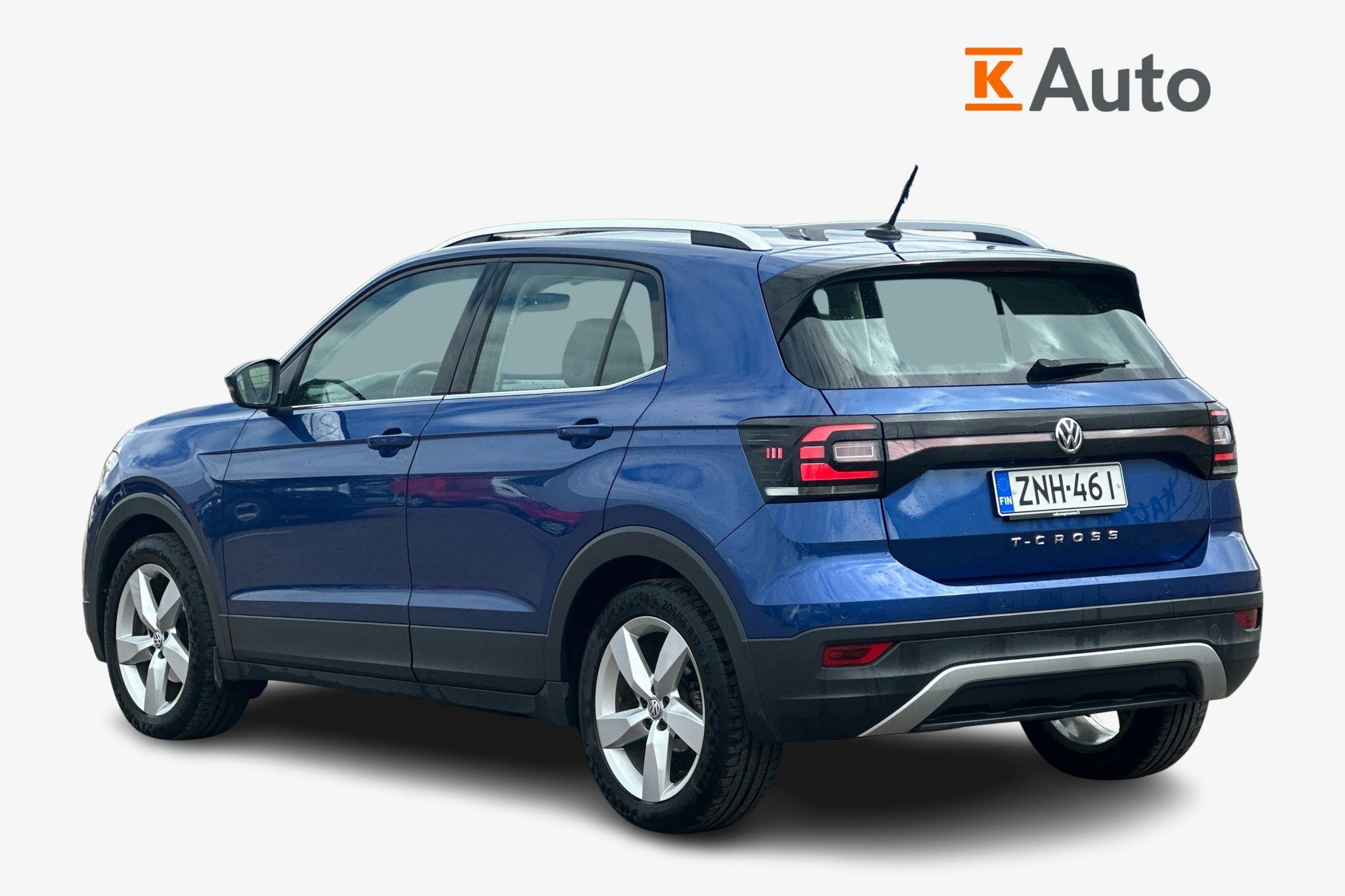 sininen Volkswagen T-Cross 2020 kuva 2.