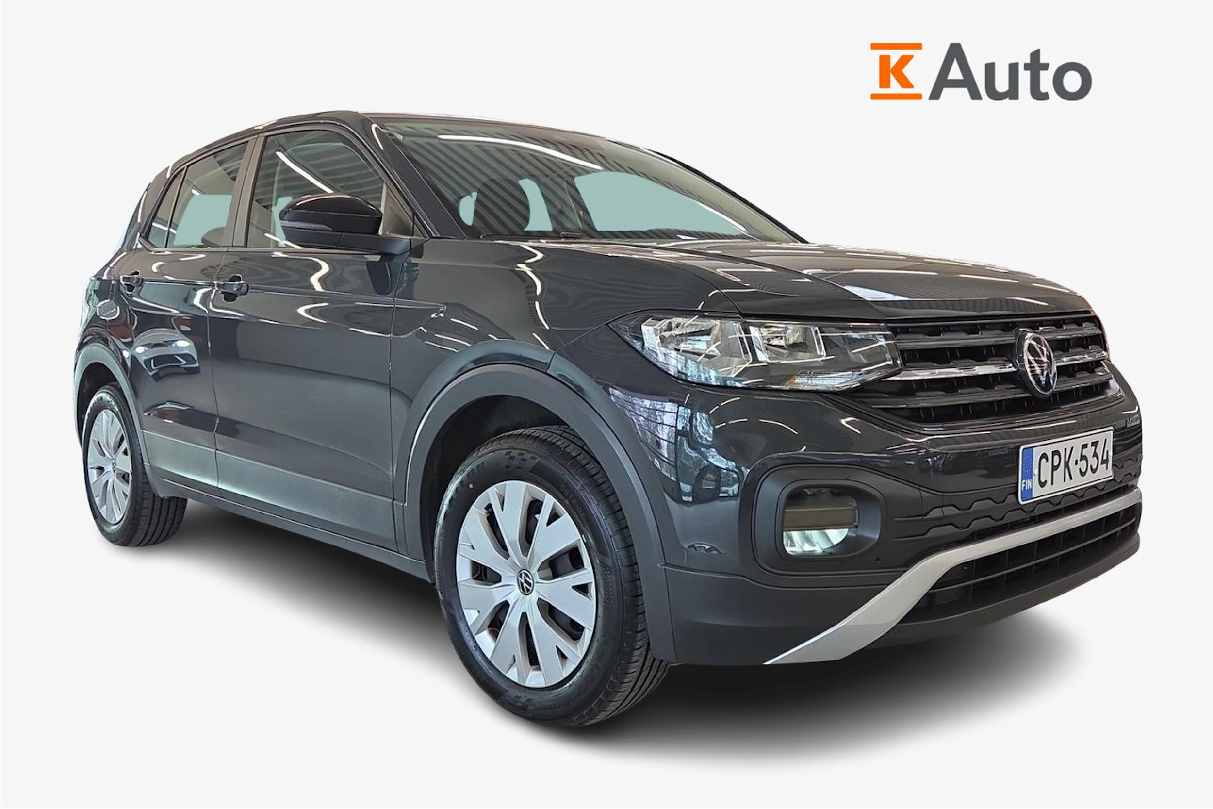 harmaa Volkswagen T-Cross 2021 kuva 1.