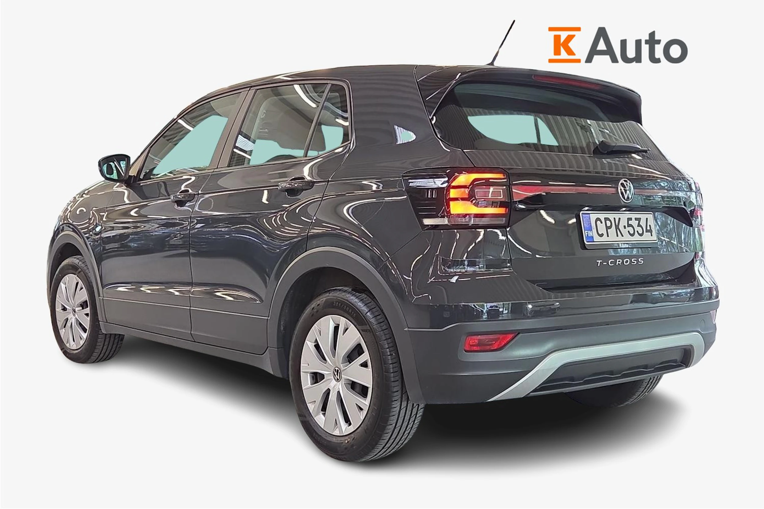 harmaa Volkswagen T-Cross 2021 kuva 2.