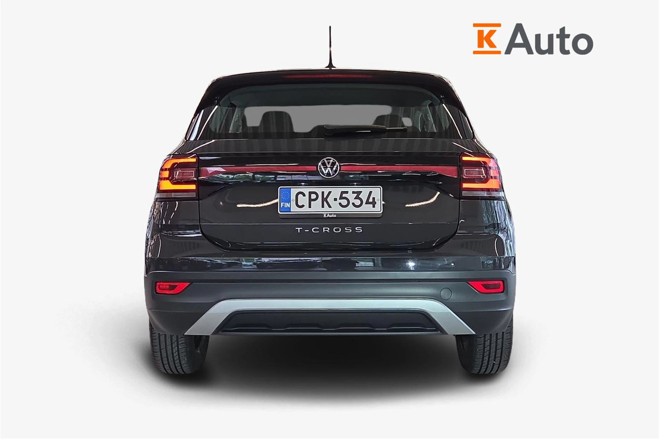 harmaa Volkswagen T-Cross 2021 kuva 3.