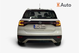 Valkoinen Volkswagen T-Cross 2021 kuva 3.