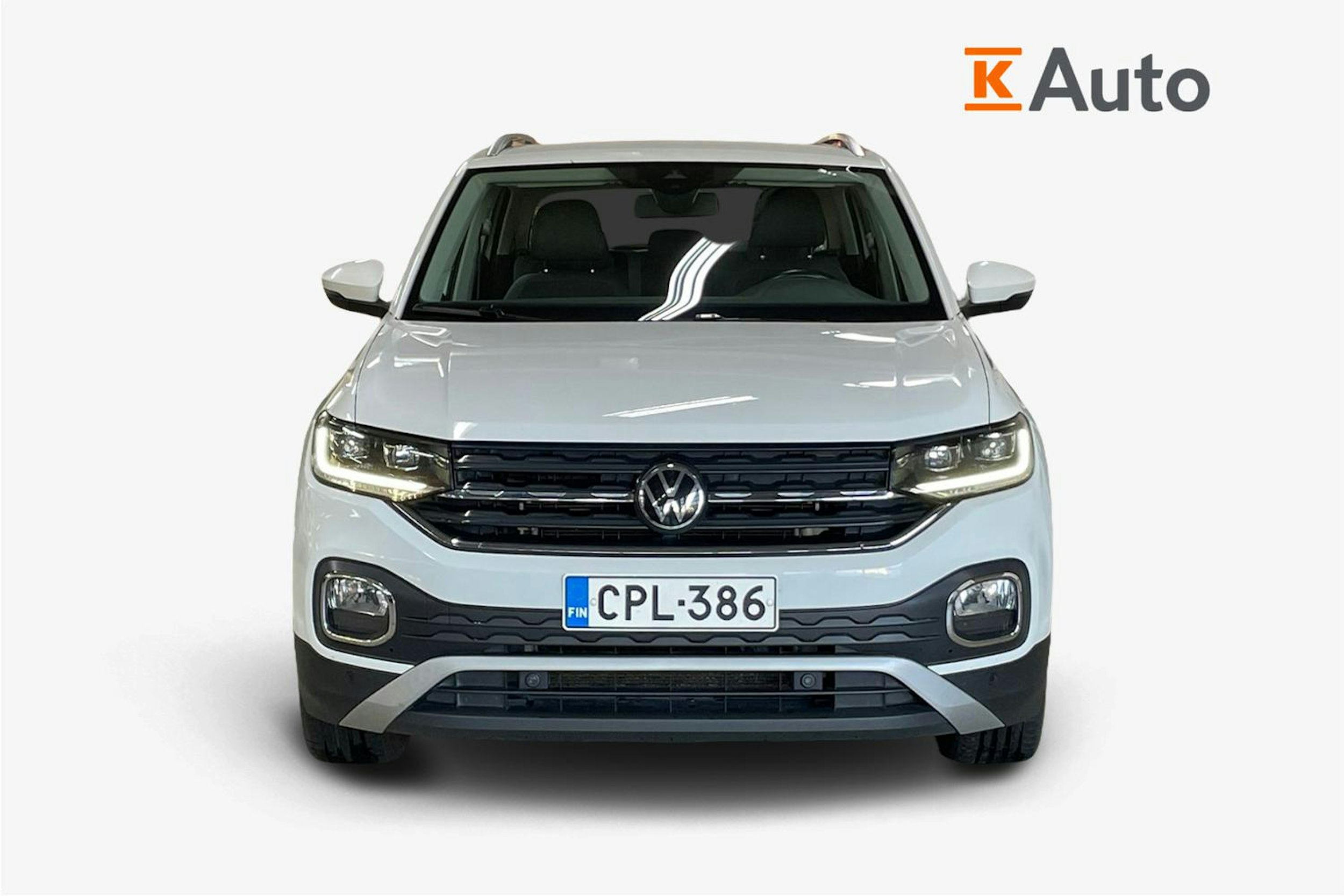Valkoinen Volkswagen T-Cross 2021 kuva 5.