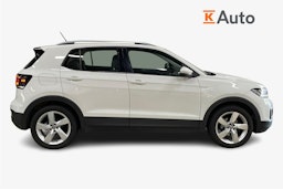 Valkoinen Volkswagen T-Cross 2021 kuva 6.