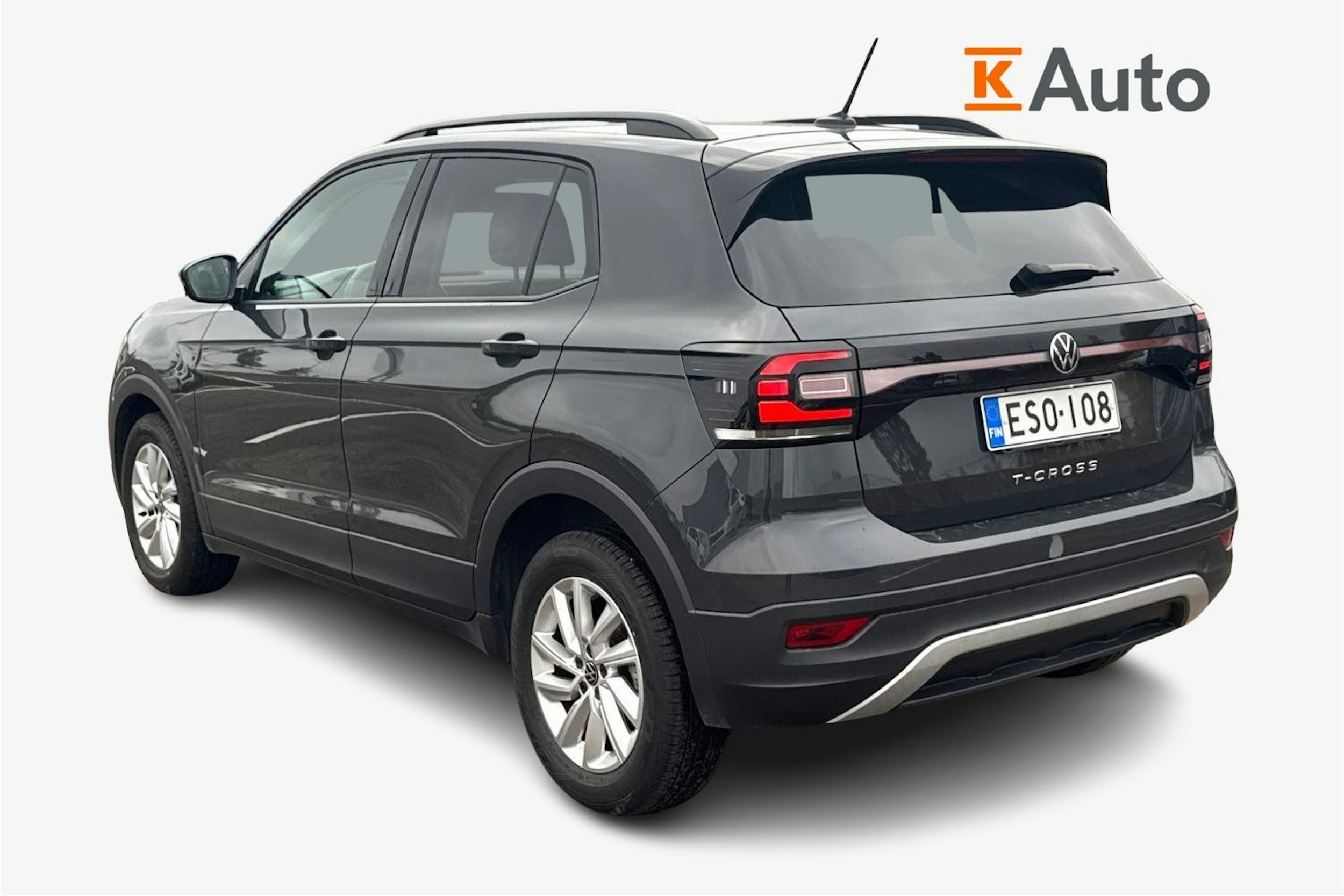 harmaa Volkswagen T-Cross 2021 kuva 2.