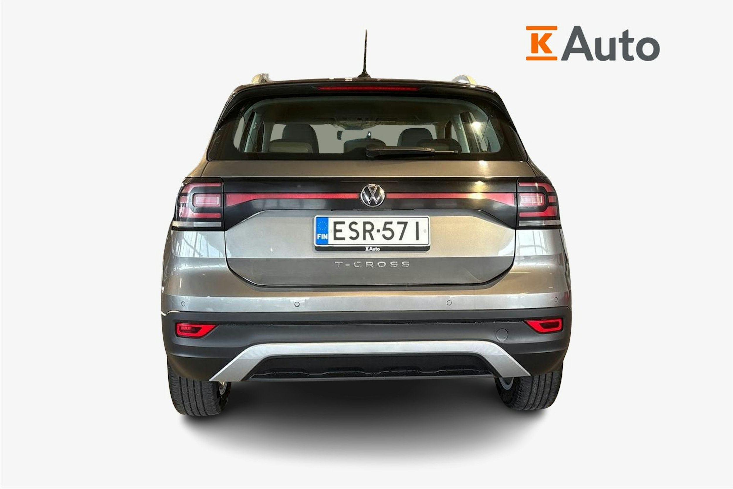 harmaa Volkswagen T-Cross 2021 kuva 3.