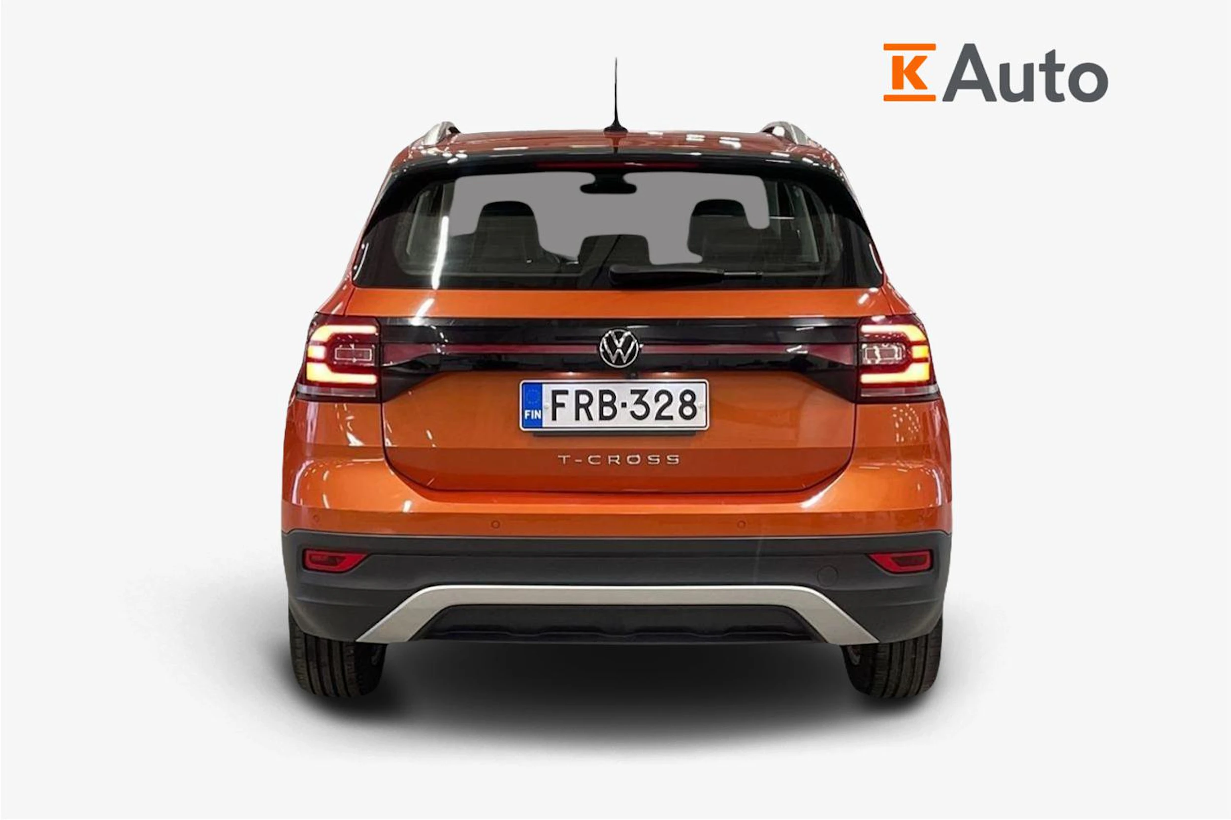 oranssi Volkswagen T-Cross 2021 kuva 3.