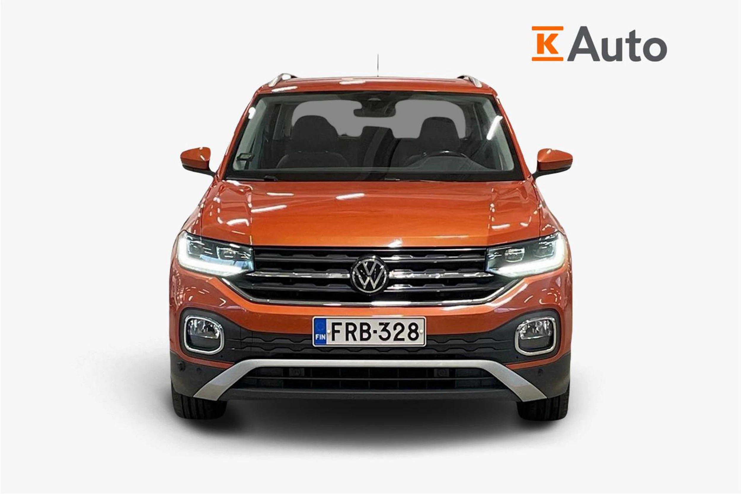 oranssi Volkswagen T-Cross 2021 kuva 4.