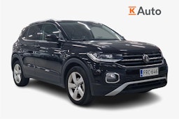 Musta Volkswagen T-Cross 2021 kuva 1.