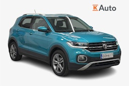 sininen Volkswagen T-Cross 2021 kuva 1.