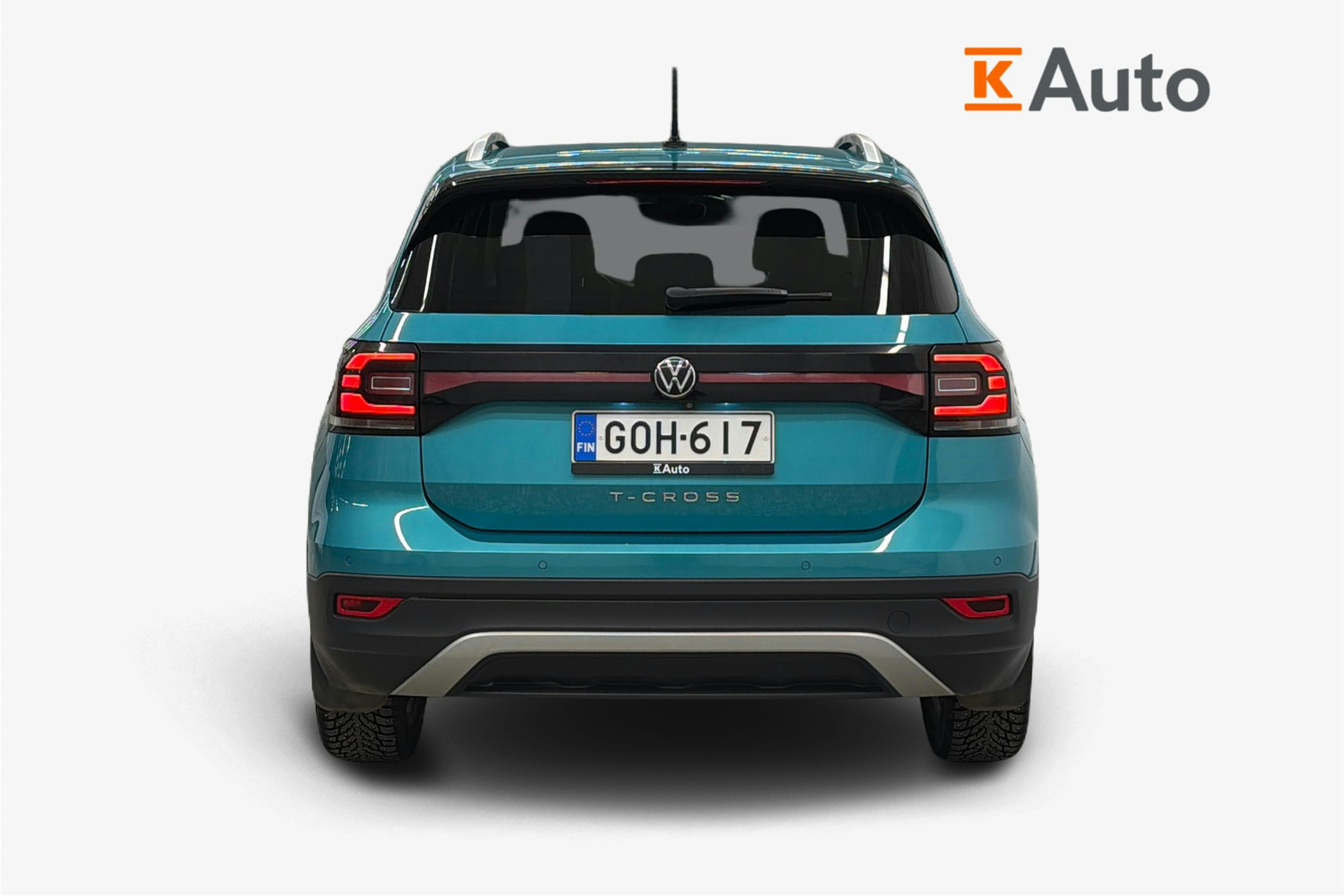 sininen Volkswagen T-Cross 2021 kuva 3.