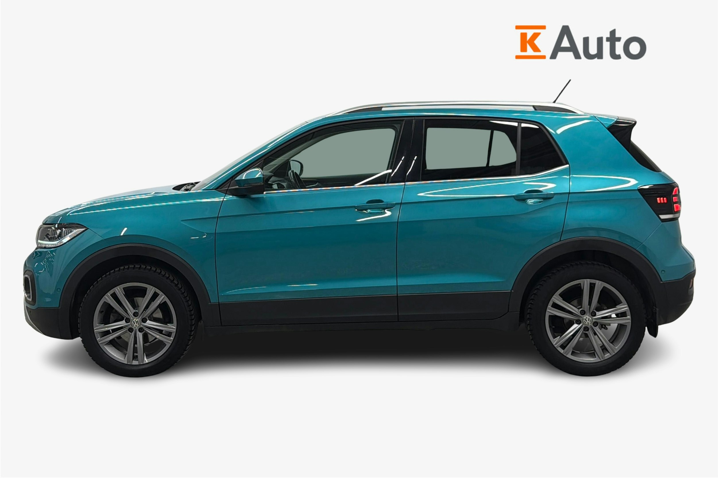 sininen Volkswagen T-Cross 2021 kuva 6.