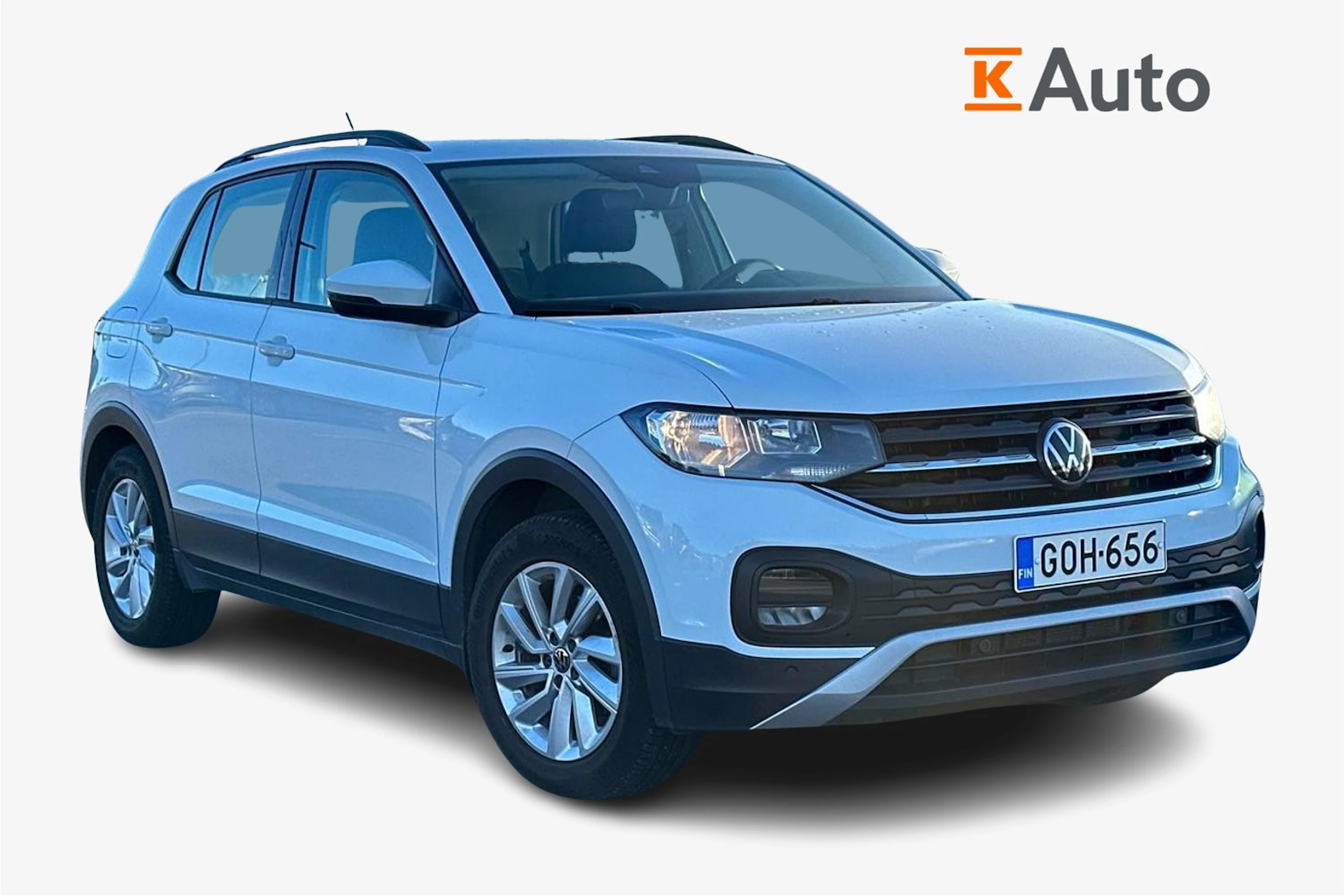 valkoinen Volkswagen T-Cross 2021 kuva 1.