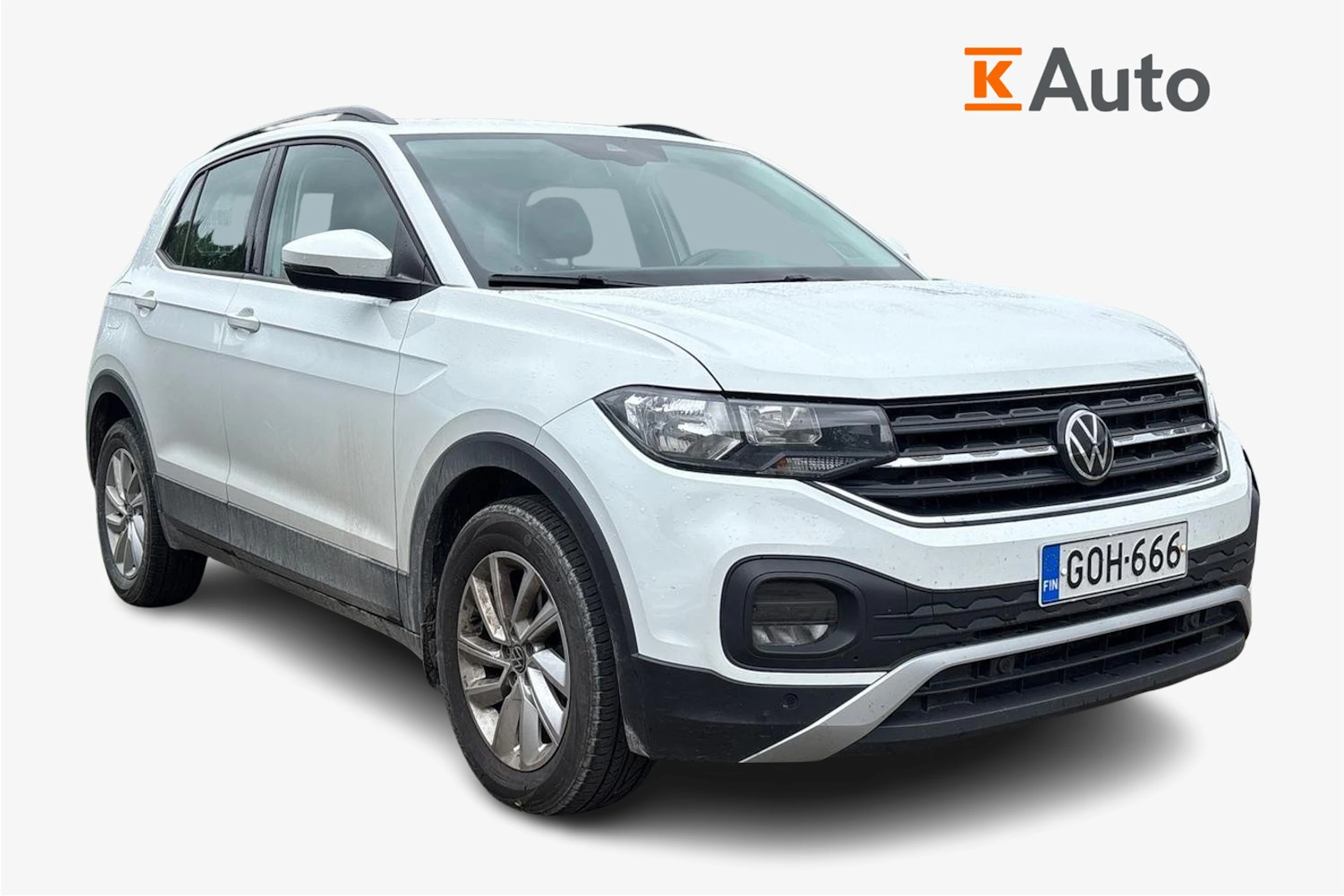 valkoinen Volkswagen T-Cross 2021 kuva 1.