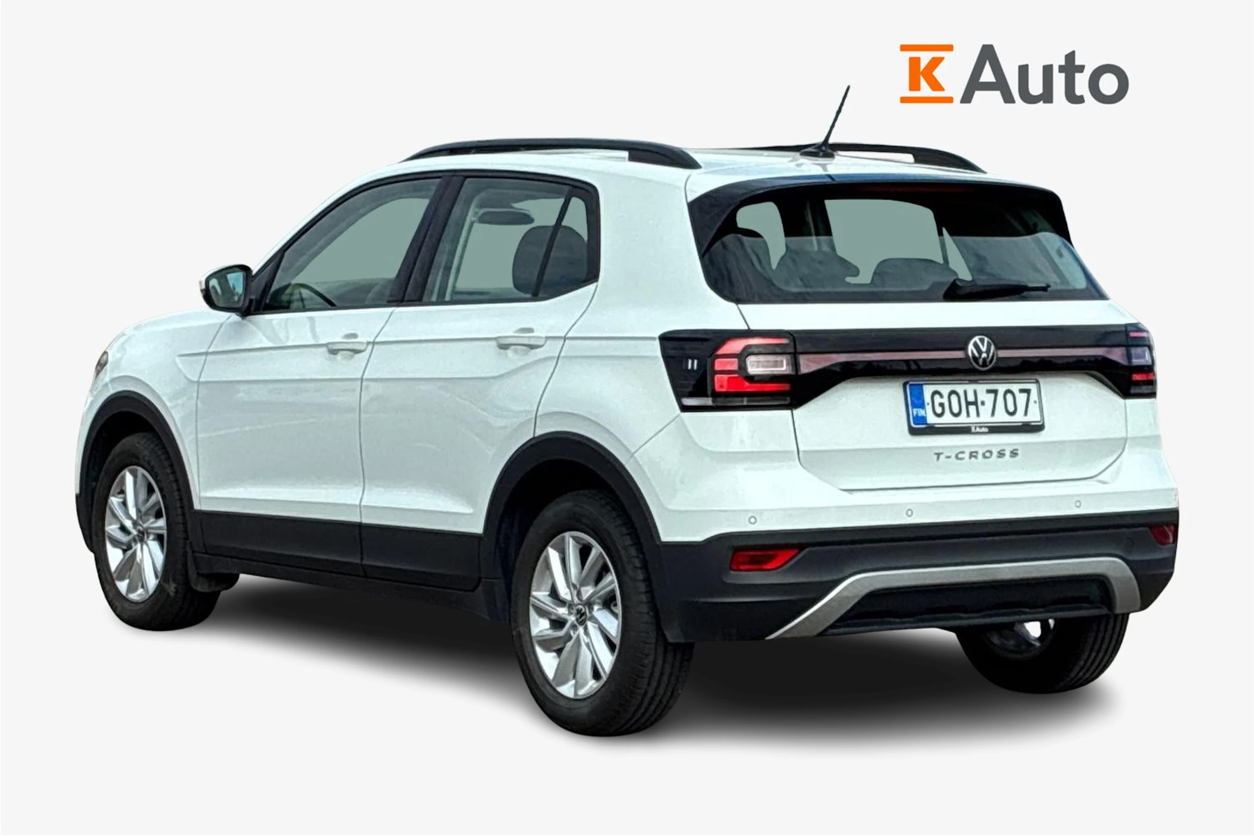valkoinen Volkswagen T-Cross 2021 kuva 2.