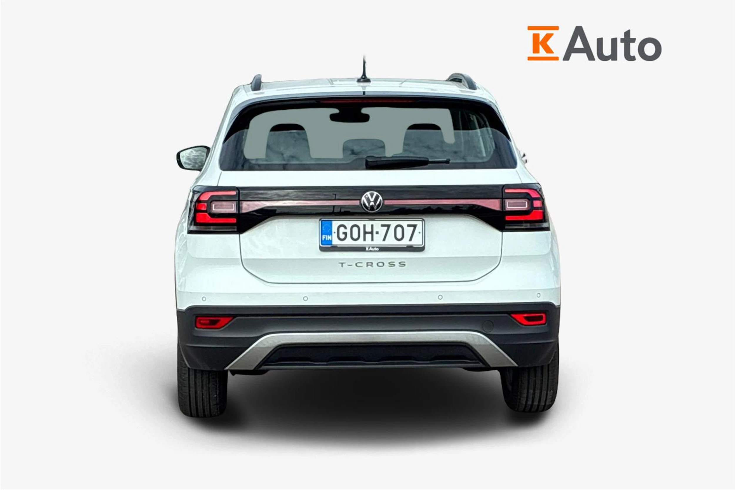 valkoinen Volkswagen T-Cross 2021 kuva 3.