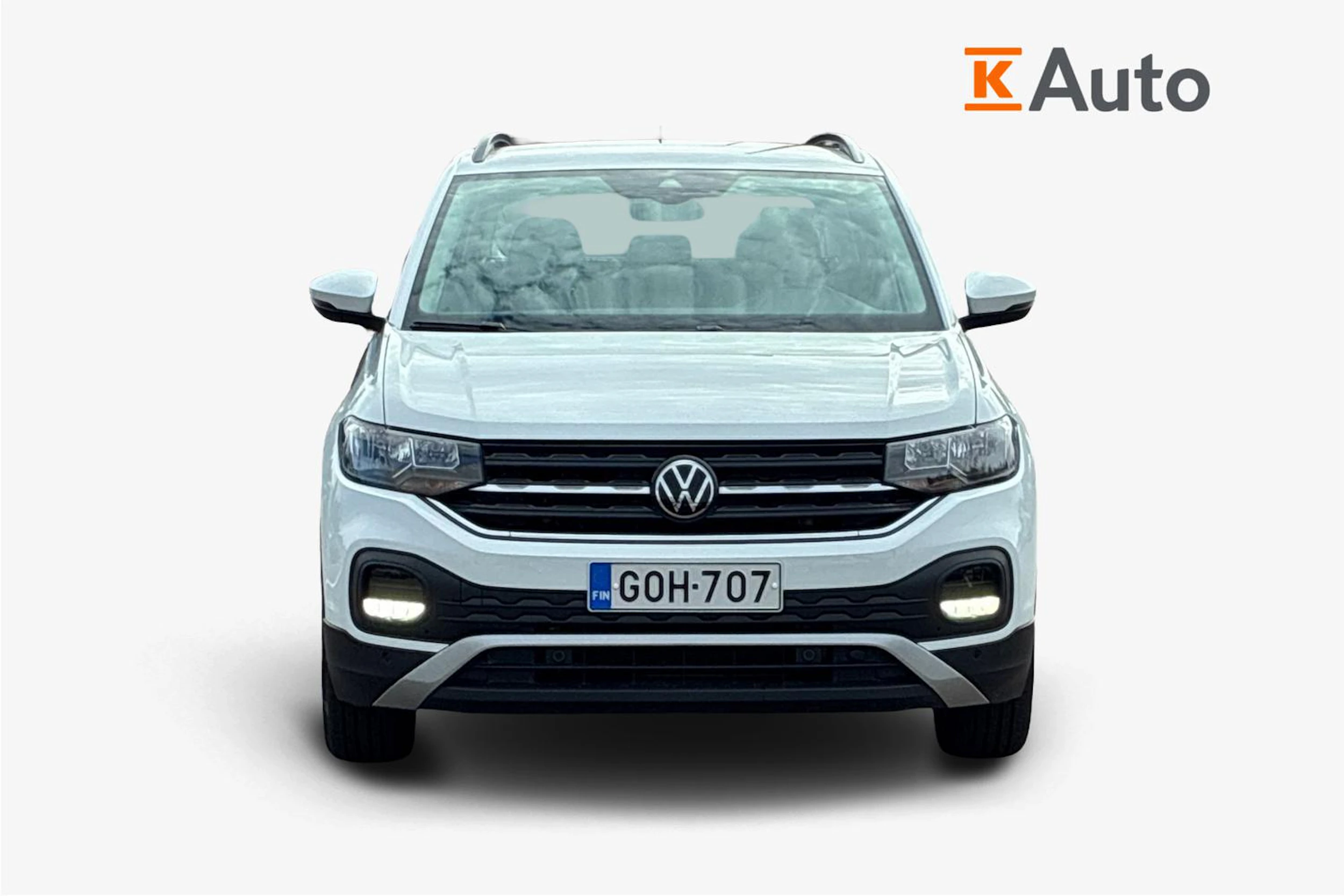 valkoinen Volkswagen T-Cross 2021 kuva 4.