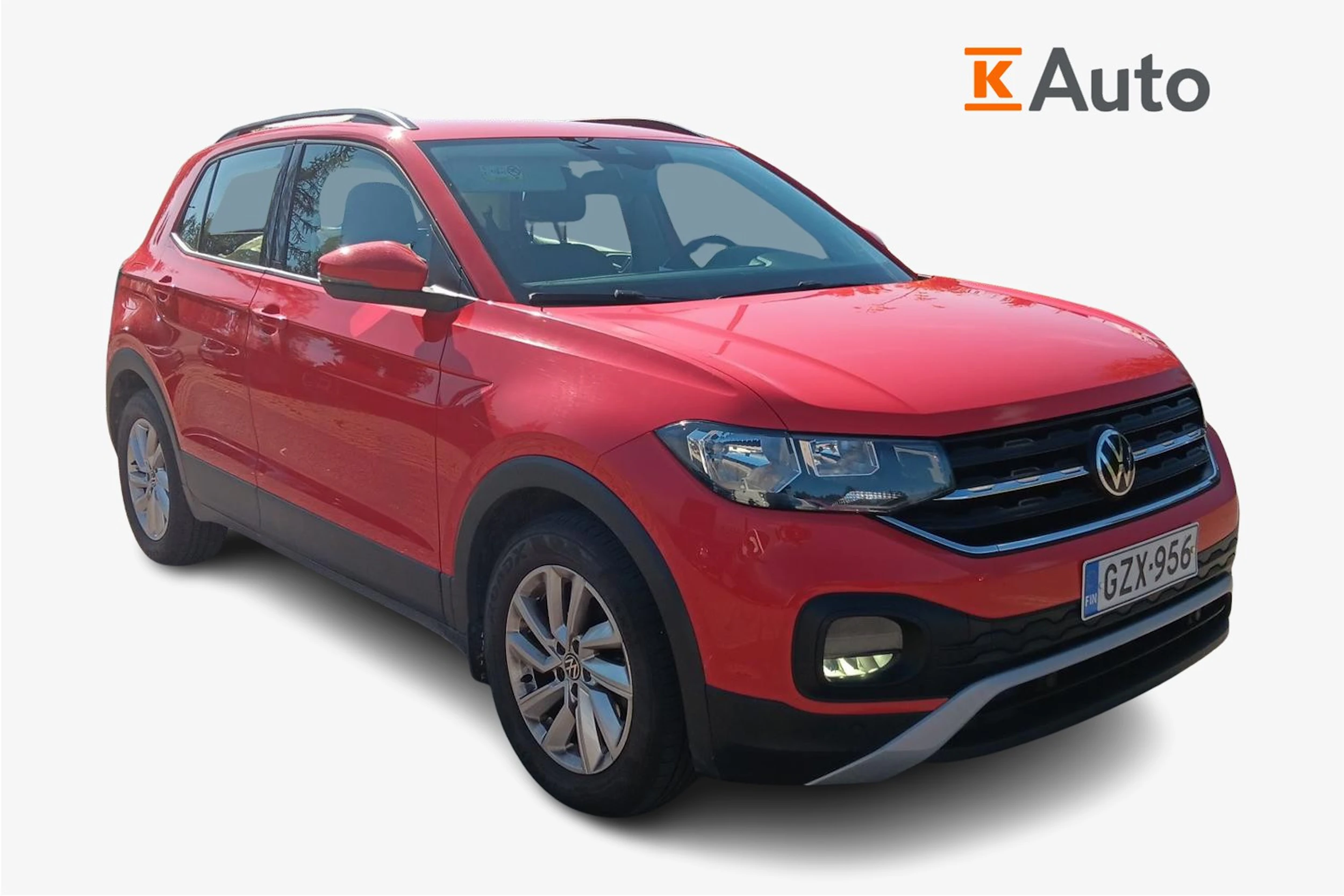 punainen Volkswagen T-Cross 2021 kuva 1.