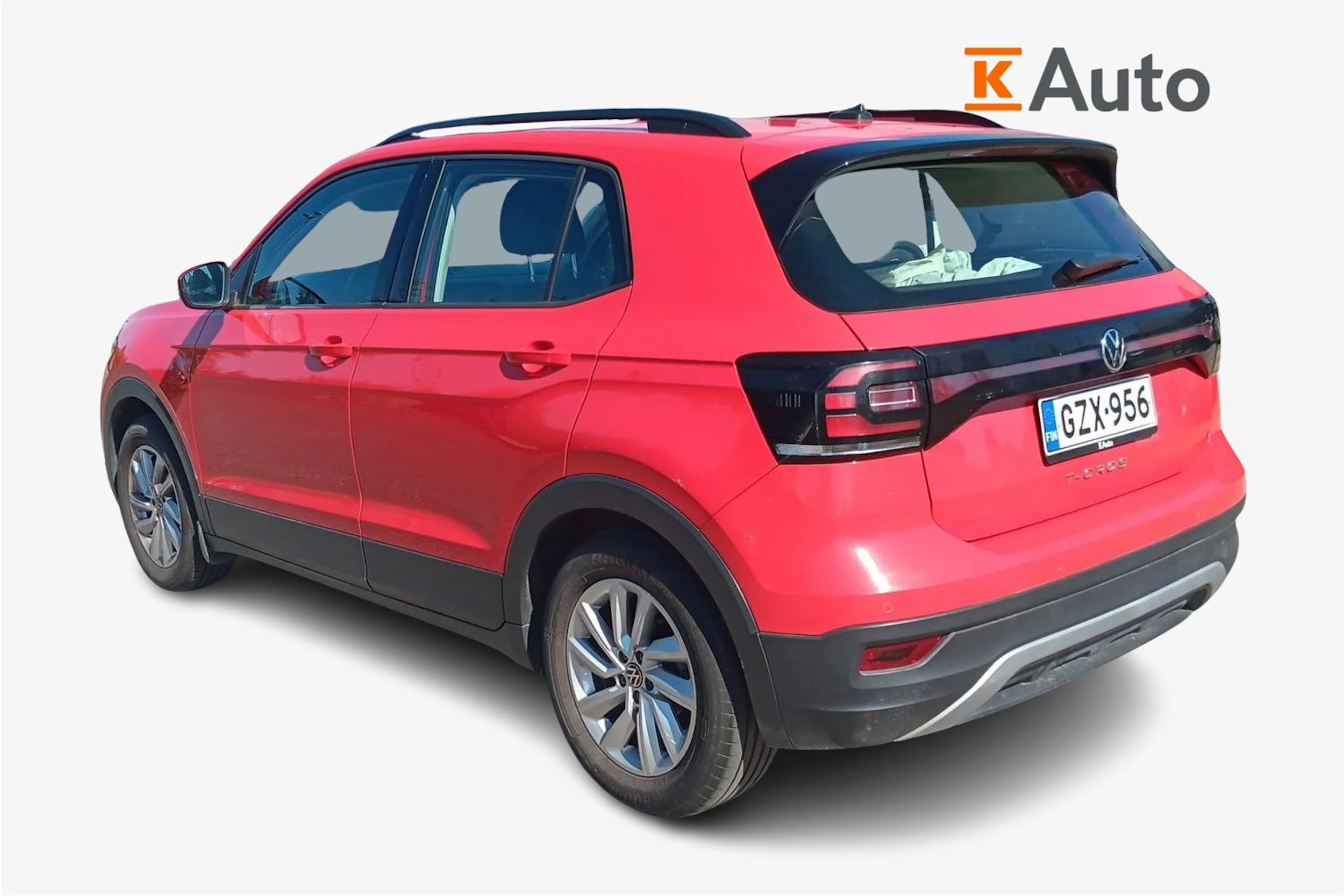 punainen Volkswagen T-Cross 2021 kuva 2.