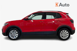 punainen Volkswagen T-Cross 2021 kuva 5.