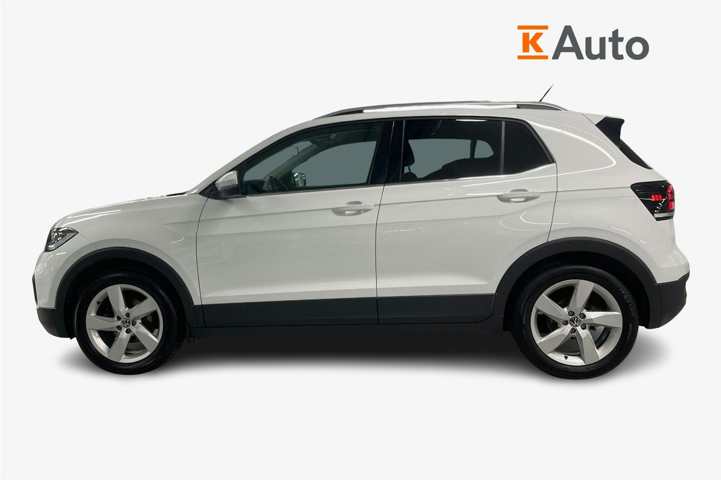 valkoinen Volkswagen T-Cross 2021 kuva 6.