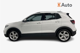 valkoinen Volkswagen T-Cross 2021 kuva 6.