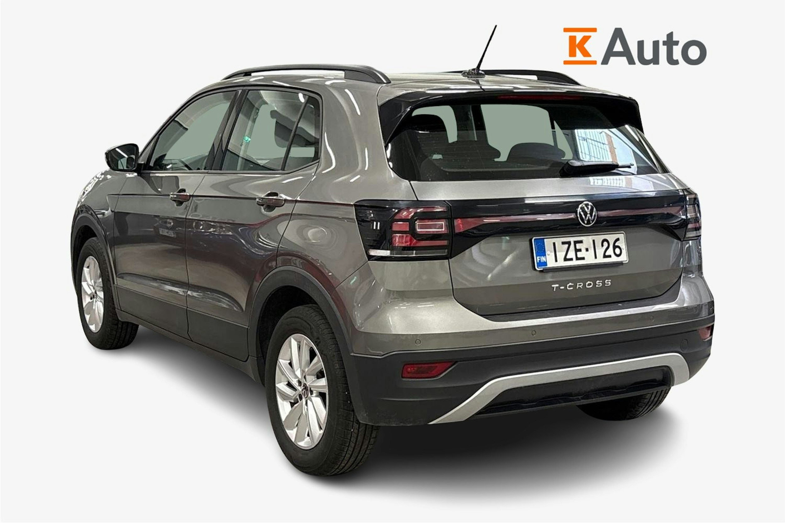 met. harmaa Volkswagen T-Cross 2021 kuva 2.