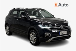 musta Volkswagen T-Cross 2021 kuva 1.