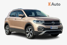 met. beige Volkswagen T-Cross 2021 kuva 1.