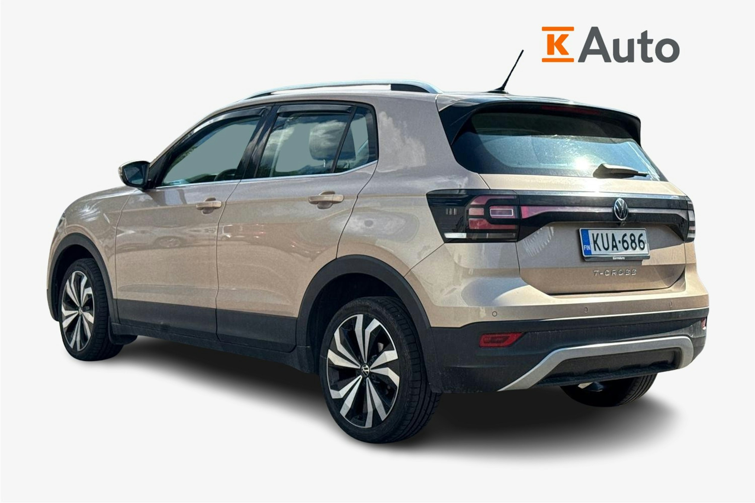 met. beige Volkswagen T-Cross 2021 kuva 2.