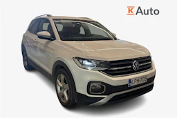 valkoinen Volkswagen T-Cross 2021 kuva 1.