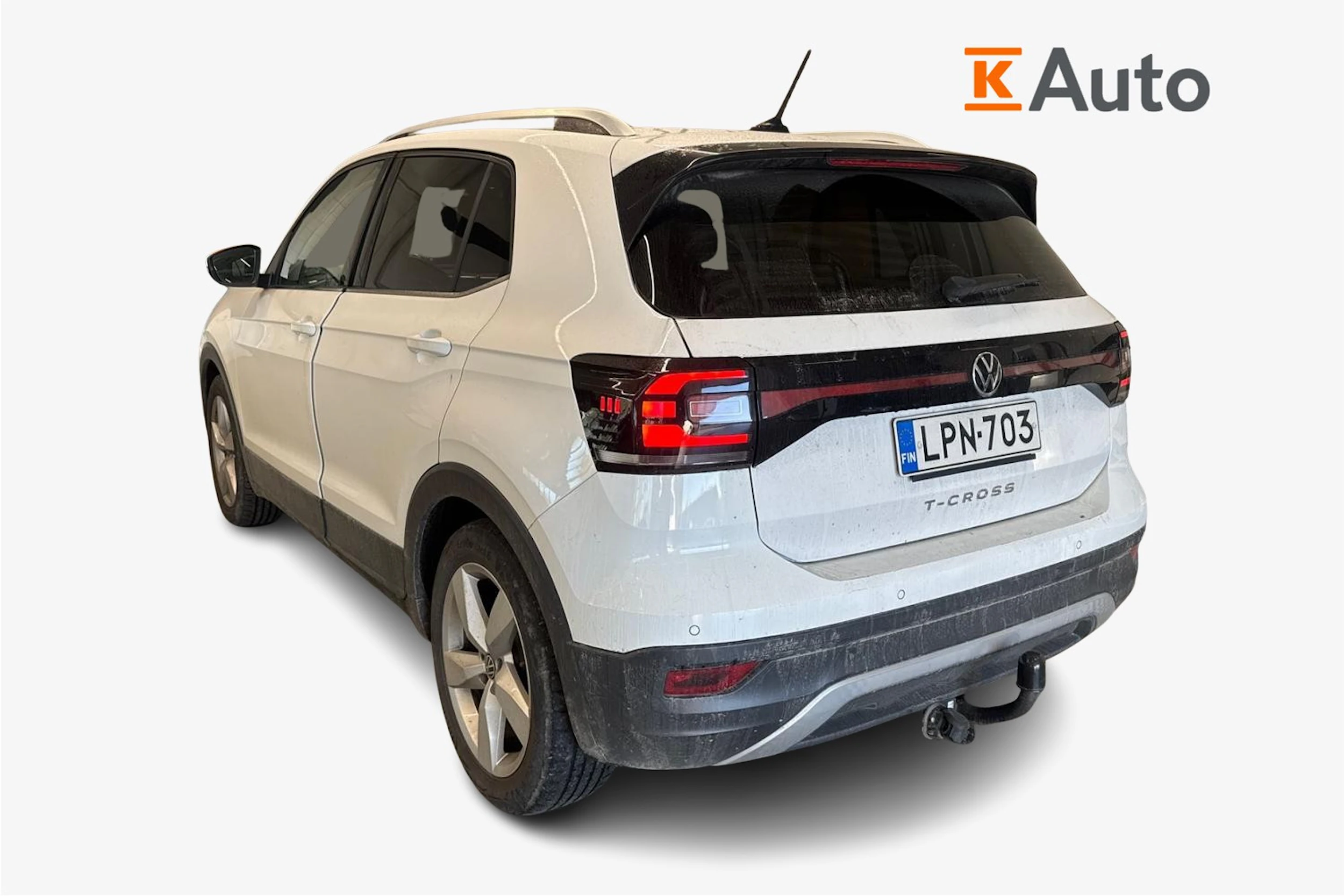 valkoinen Volkswagen T-Cross 2021 kuva 2.