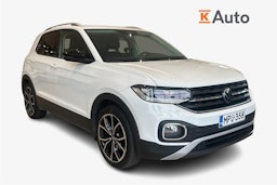 valkoinen Volkswagen T-Cross 2021 kuva 1.