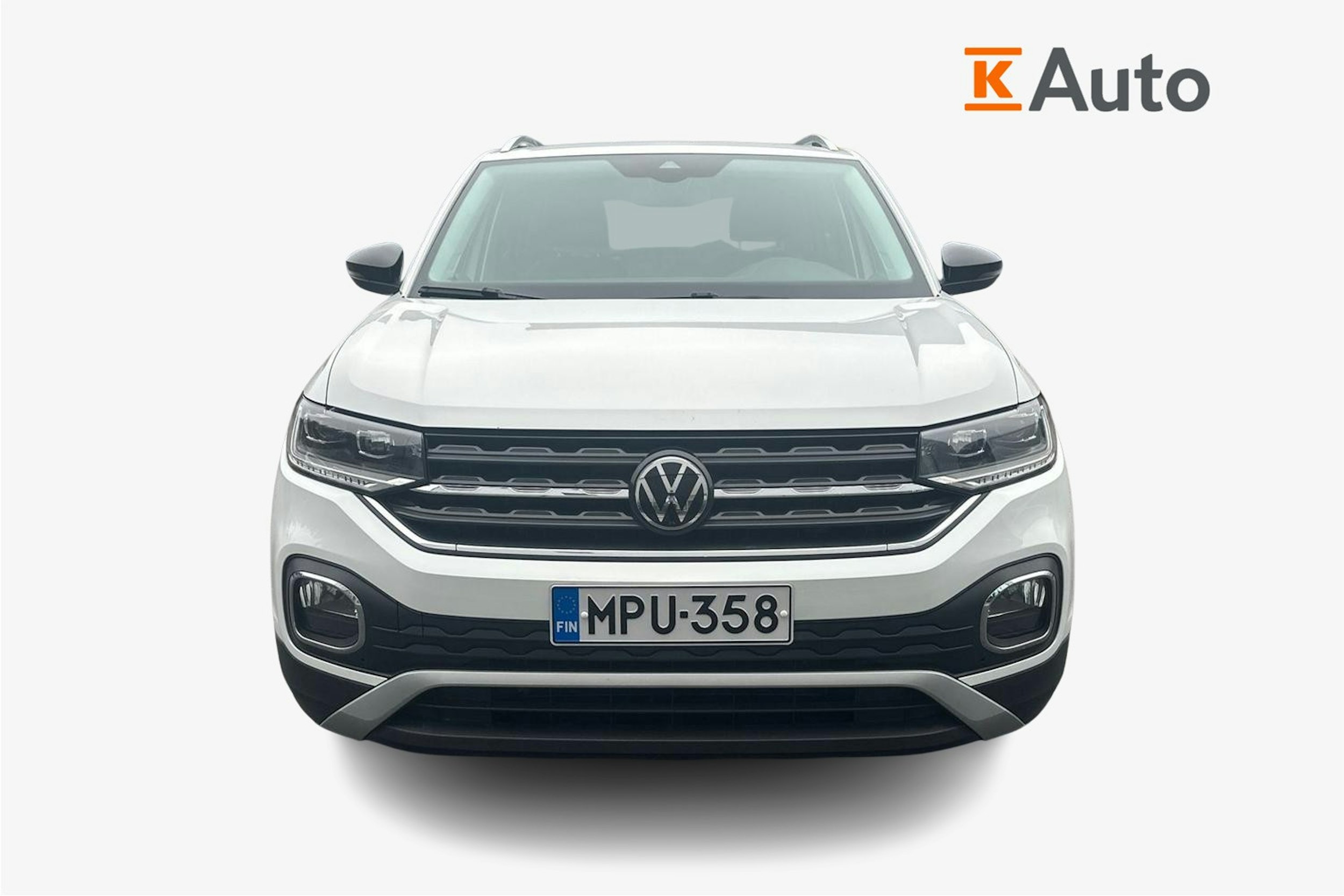 valkoinen Volkswagen T-Cross 2021 kuva 5.