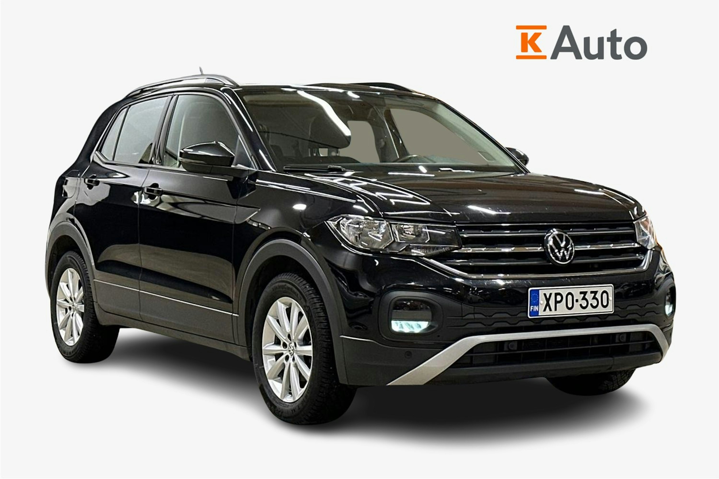 musta Volkswagen T-Cross 2021 kuva 1.