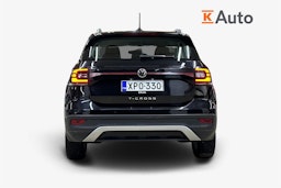 musta Volkswagen T-Cross 2021 kuva 3.