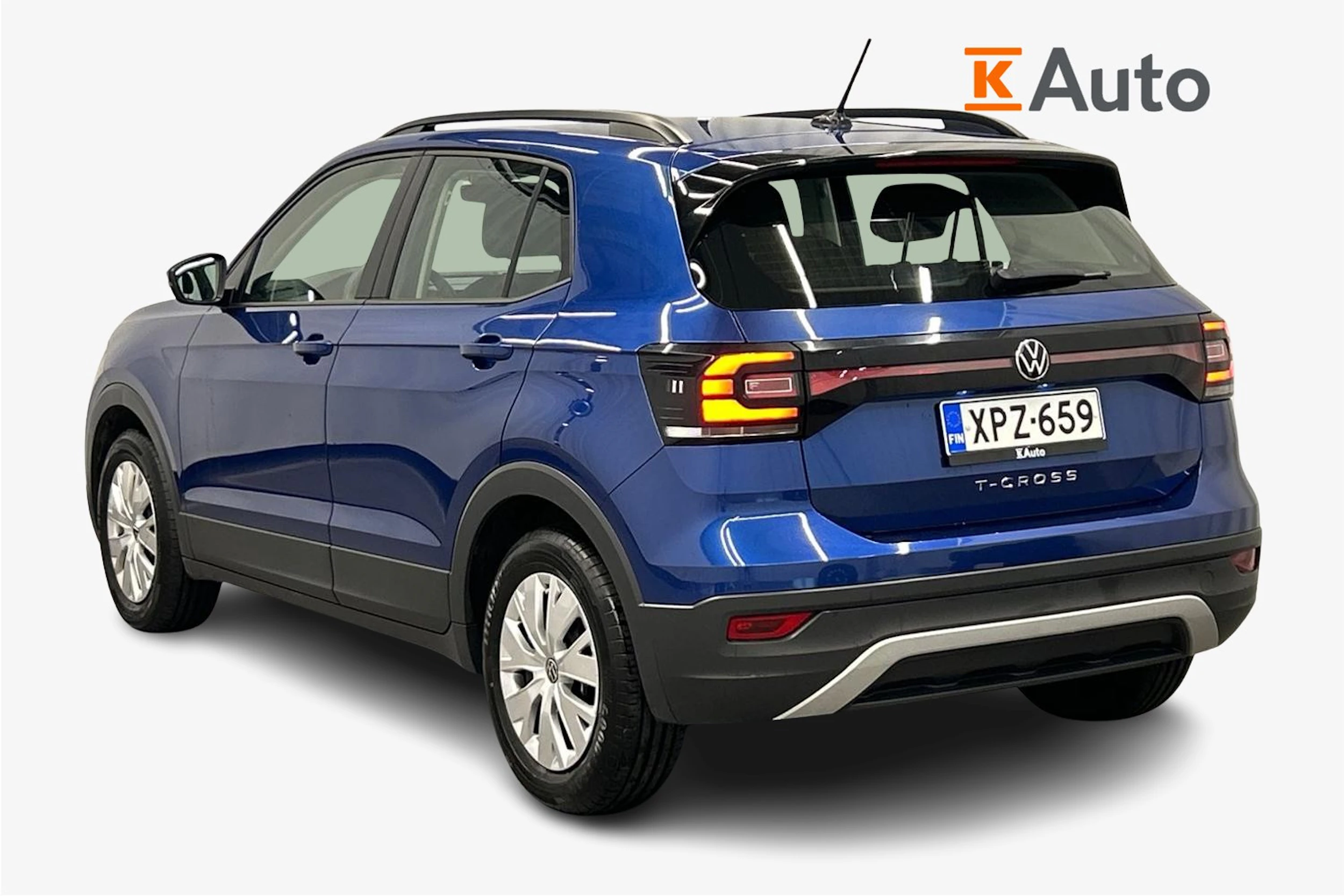 sininen Volkswagen T-Cross 2021 kuva 2.