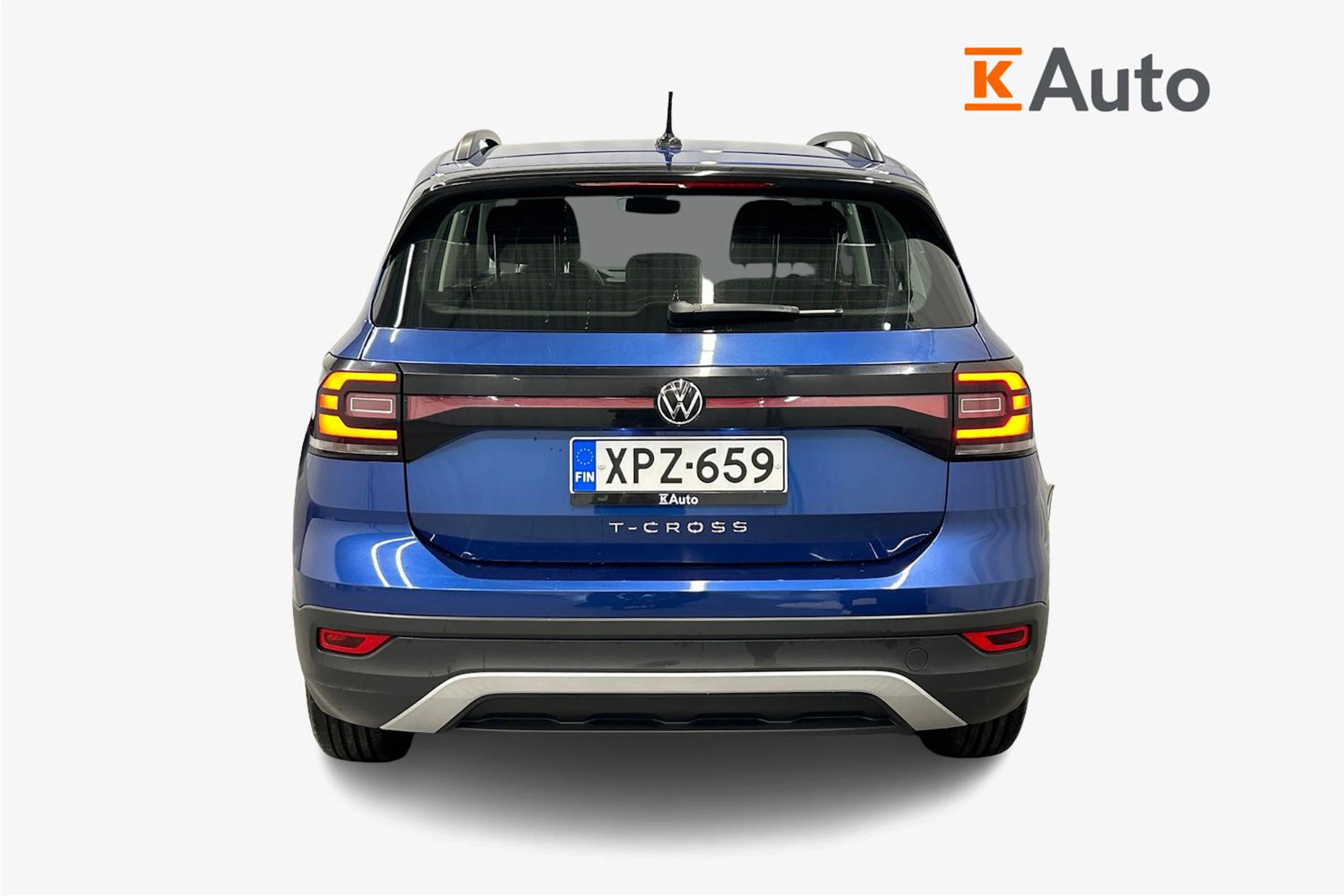 sininen Volkswagen T-Cross 2021 kuva 3.