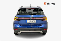 sininen Volkswagen T-Cross 2021 kuva 3.