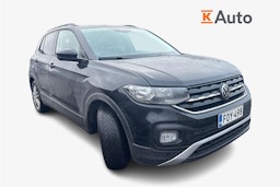musta Volkswagen T-Cross 2022 kuva 1.