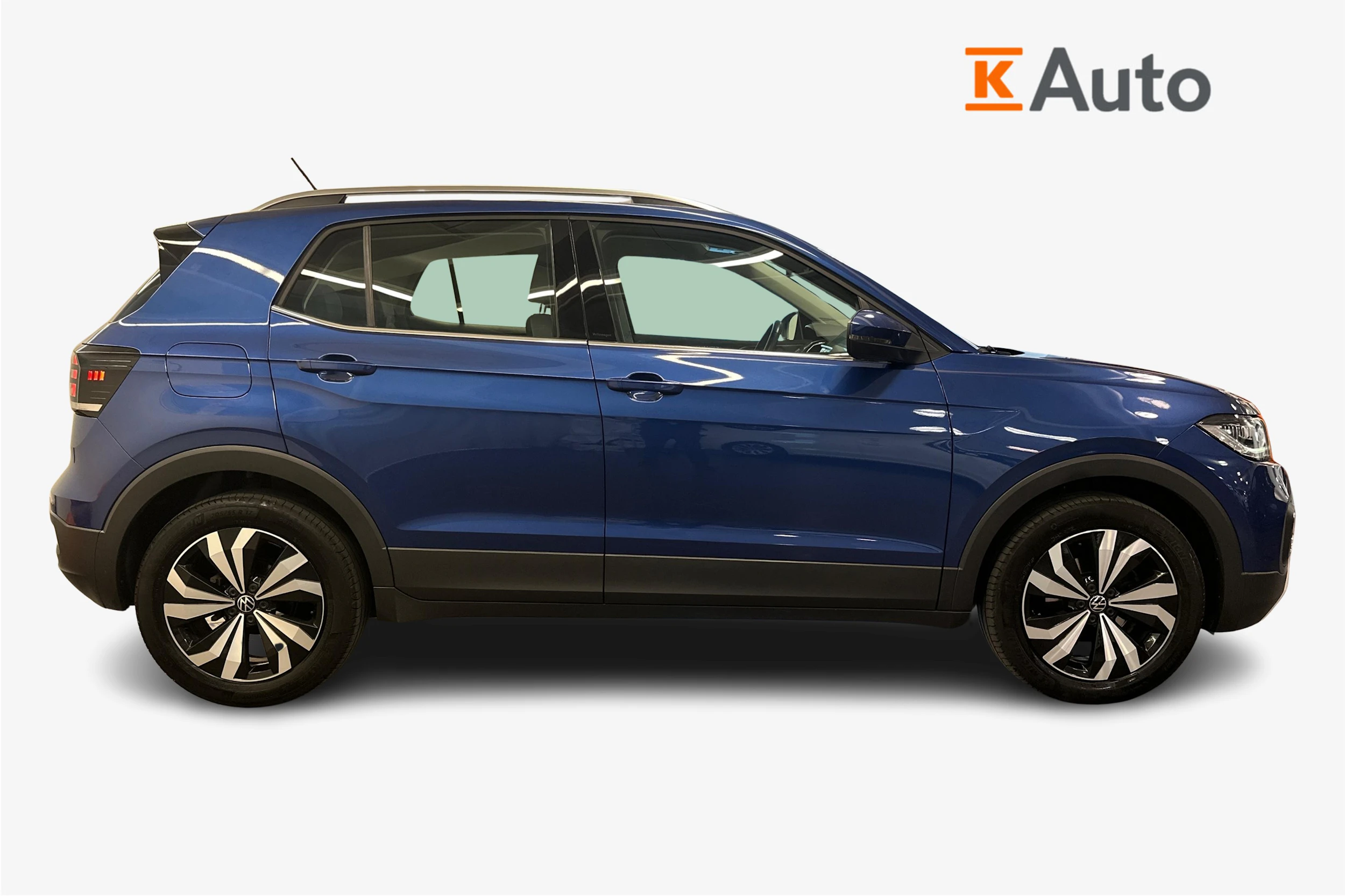 Sininen Volkswagen T-Cross 2022 kuva 5.