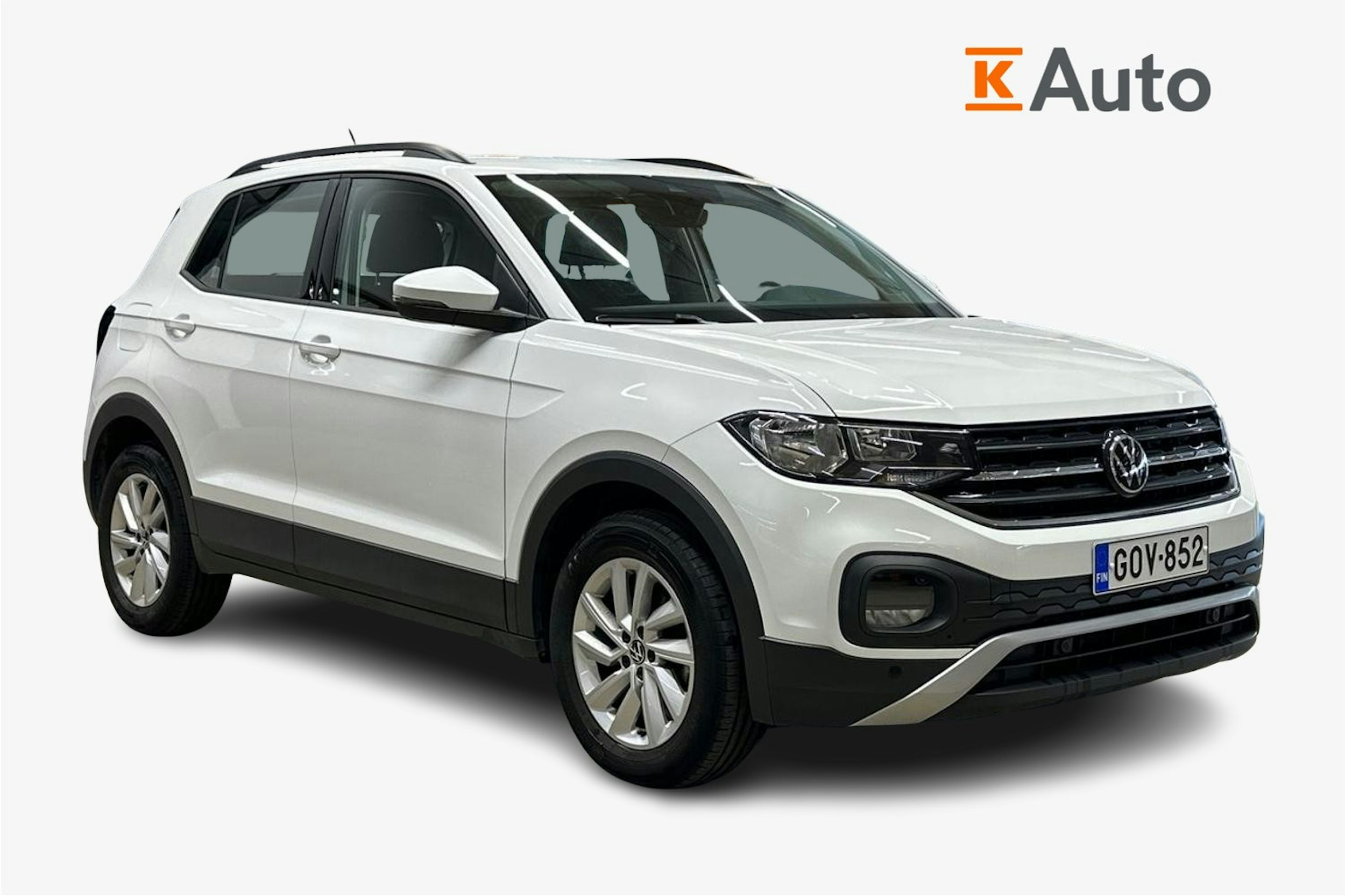 valkoinen Volkswagen T-Cross 2022 kuva 1.