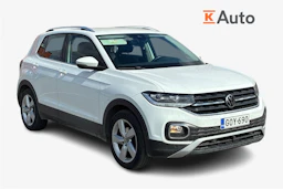valkoinen Volkswagen T-Cross 2022 kuva 1.