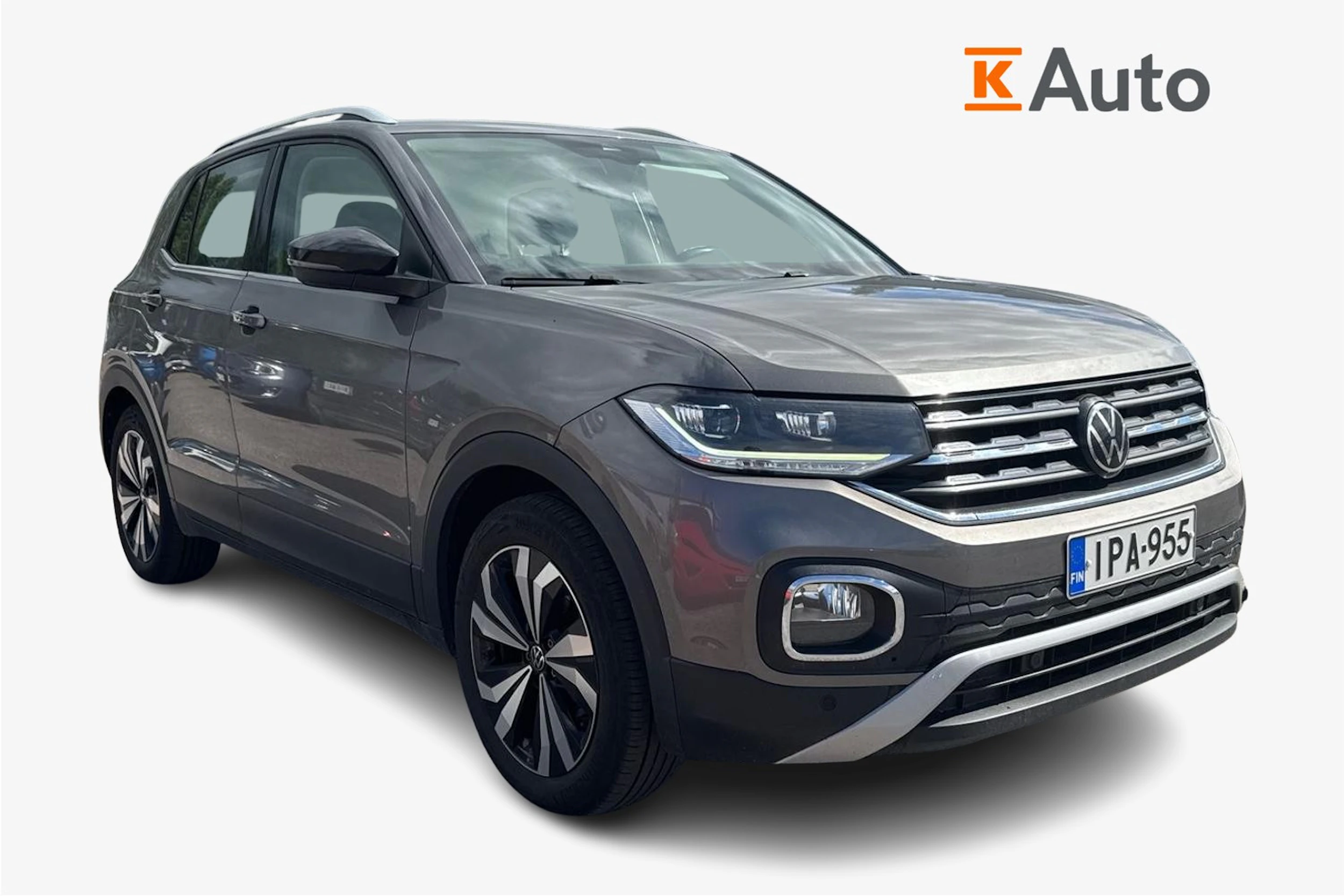 Harmaa Volkswagen T-Cross 2022 kuva 1.