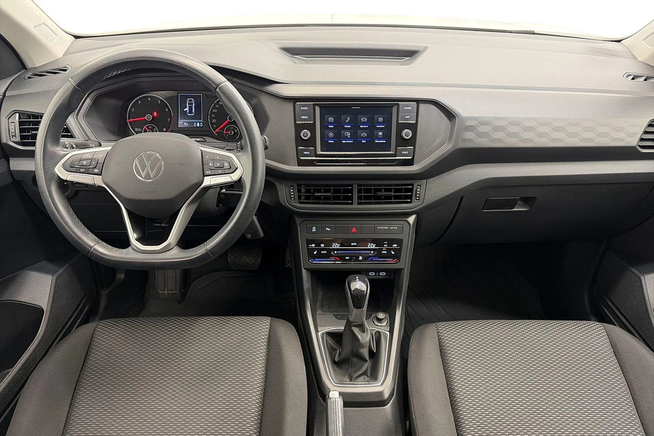 valkoinen Volkswagen T-Cross 2022 kuva 7.